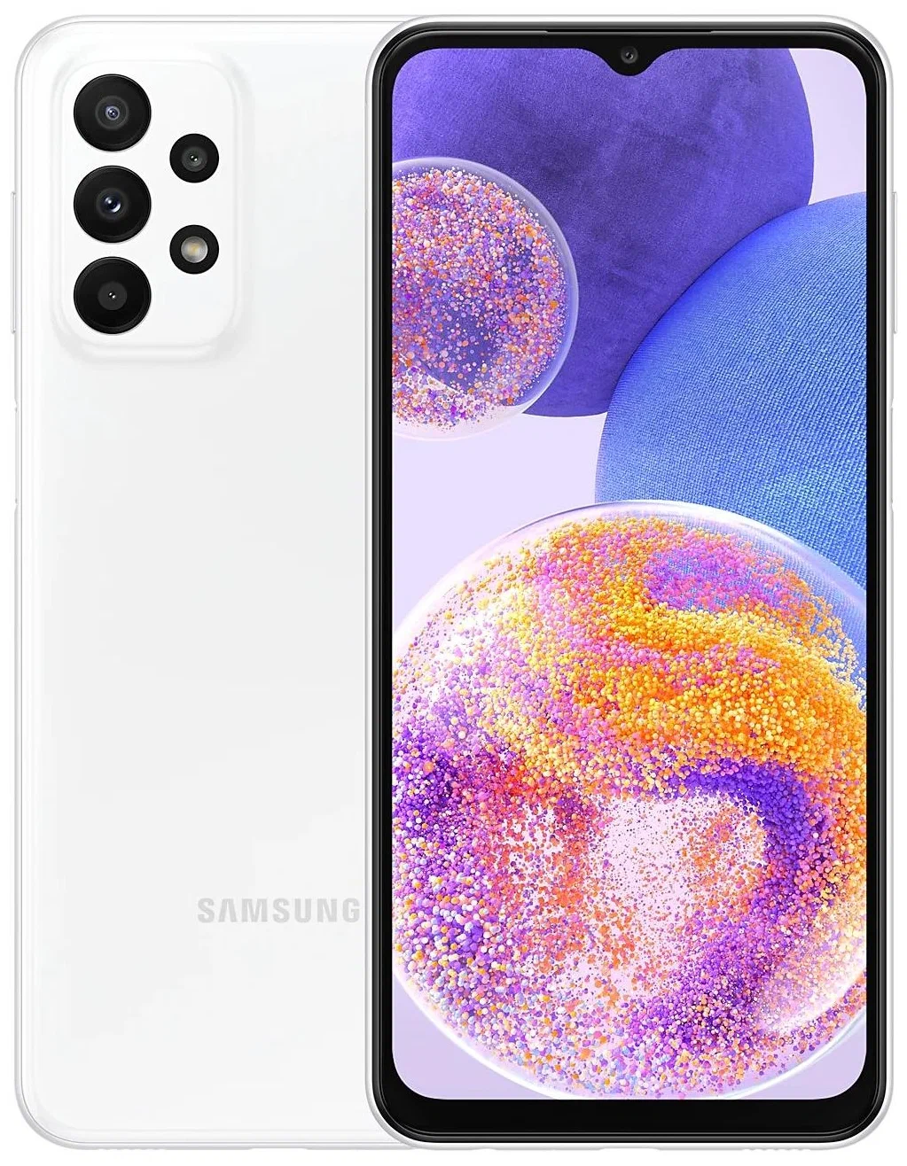 Смартфон Samsung Galaxy A23 6/128 ГБ Белый (EU) в Челябинске купить по недорогим ценам с доставкой